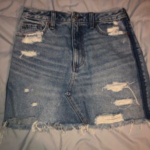 Jean skirt